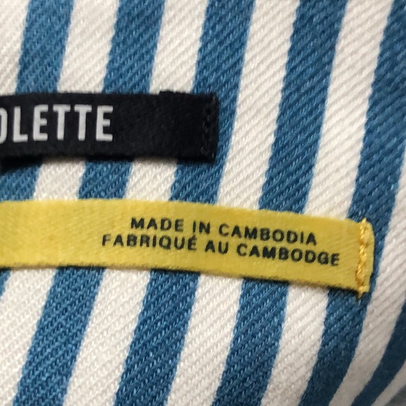 THE COLETTE CROPPED WIDE-LEG PANTS BY MAEVE: LINEN EDITION - Picture 14 of 16